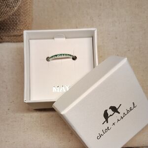 Chloe + Isabel May Birthstone Ring